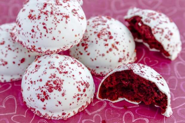 Рецепты на День Валентина: Печенье Красный бархат