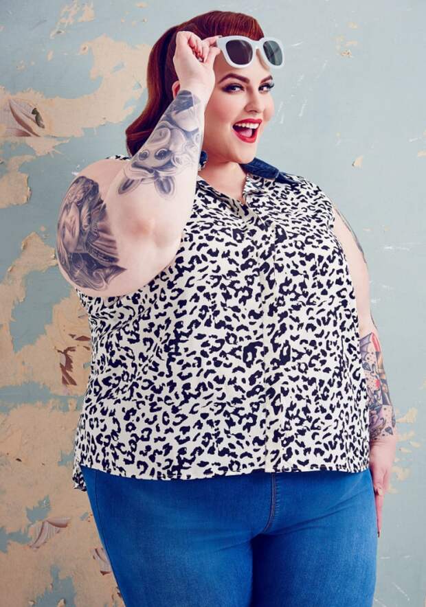 Коллекция plus-size с Тесс Холидей