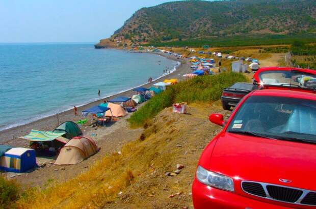 Туристы выбрали для отдыха в кемпингах Крым