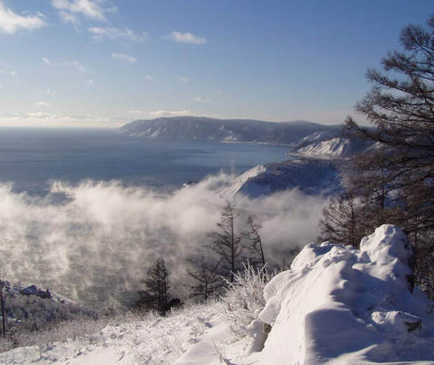 На Байкал в январе