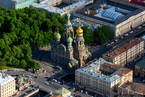 Санкт-Петербург с вертолета 