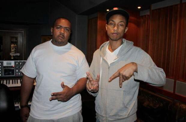 Фаррелл Уильямс и Timbaland знаменитости, родственники