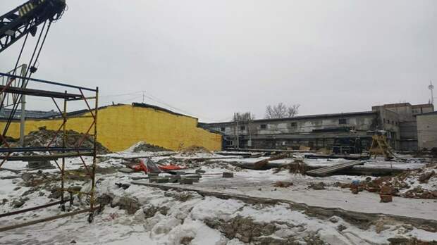 В Барнауле полностью снесли теплый рынок