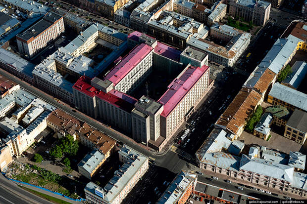 Санкт-Петербург с вертолета 