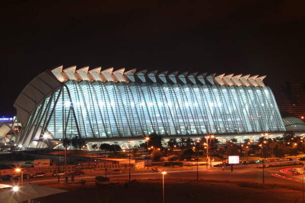 Город искусств и наук (Ciudad de las Artes y las Ciencias). Валенсия, Испания