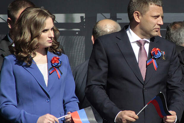 Наталья и Александр Захарченко