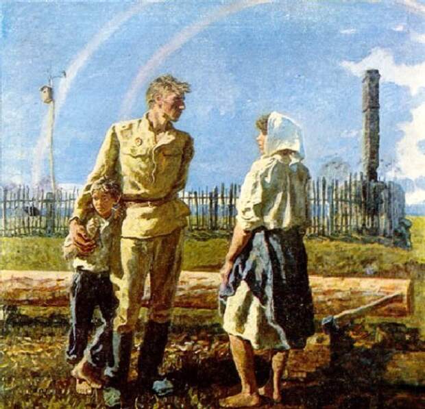 Картины о Великой Отечественной войне. Часть 12. (23 фото)