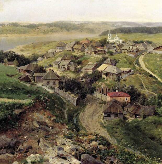 Ярцев Георгий (1858-1918). Село. 1890