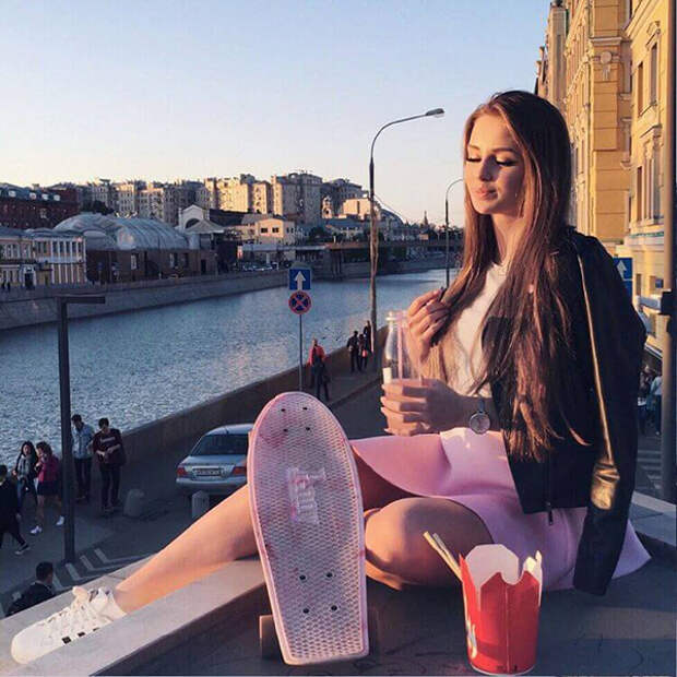 Красивые девушки и активный отдых