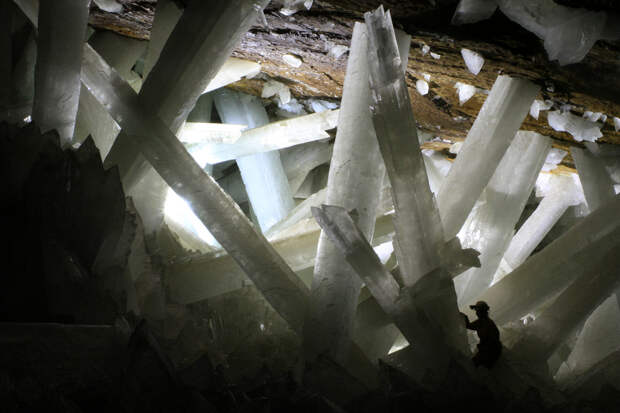 Мексика. Пещера кристаллов. (Alexander Van Driessche)