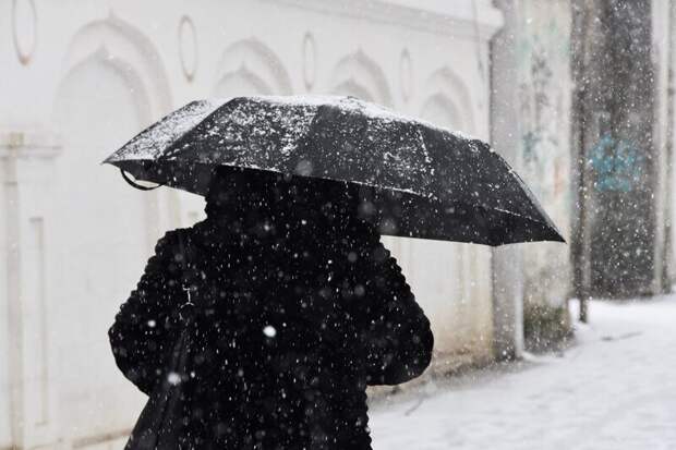 Погода 9 января: снег с дождём