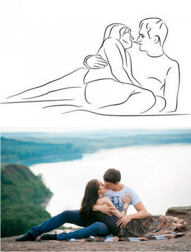 самые удачные позы для фотосессии 