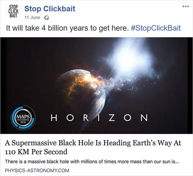 Stop Clickbait