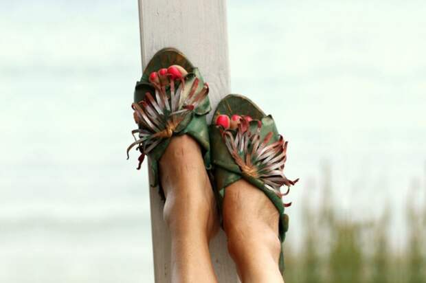 Обувь в стиле бохо от дизайнера Элины Линардаки 