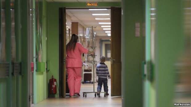 В одной из российских детских онкологических больниц