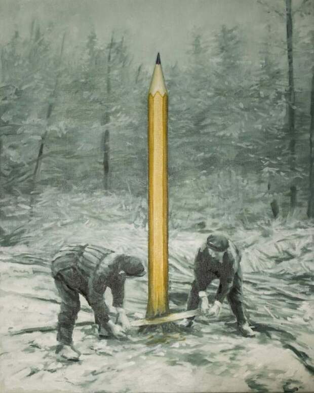 «Это не дерево (для Чарли)». Автор: Toni Hamel.