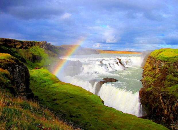 Фото Водопад Гульфосс в Исландии