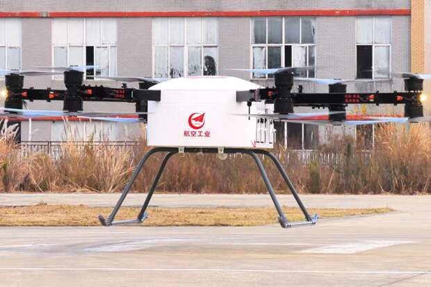 Китайская корпорация AVIC испытала 800-килограммовый гексакоптер AR-E800