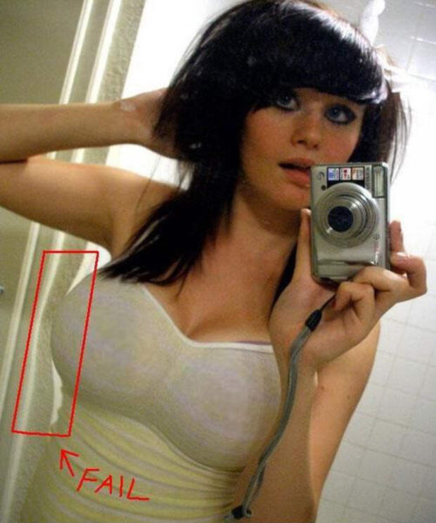Ошибки фотошопа грудь