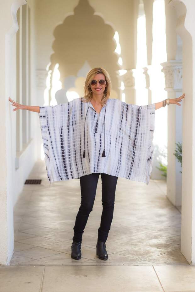 Jacket-Society-Our New Gray And Black Print Kaftan-3229