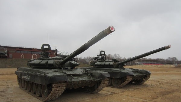 Первая партия новейших танков Т-72 Б3 поступила в ВВО Первая партия новейших танков Т-72 Б3 поступила в ВВО