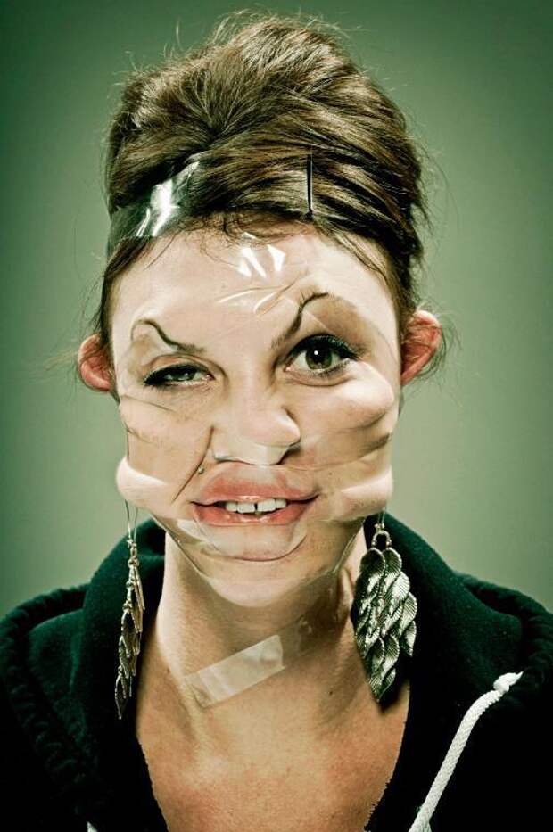 Портретная фотография и скотч (19)