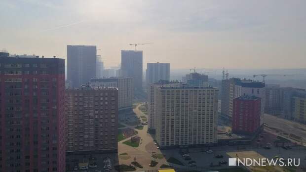 Смог от тлеющих торфяников в Екатеринбурге усилился