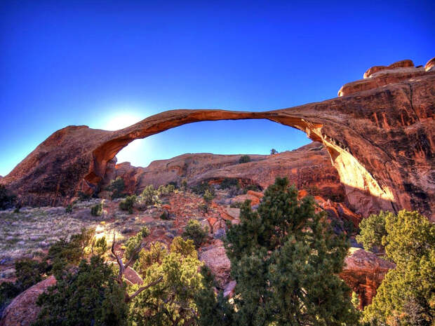 Пейзажная арка США. Создано самой природой. Невероятные природные арки. Фото с сайта NewPix.ru