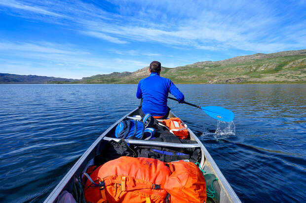 Traveling By Canoe Arctic Circle Trail Canoe
