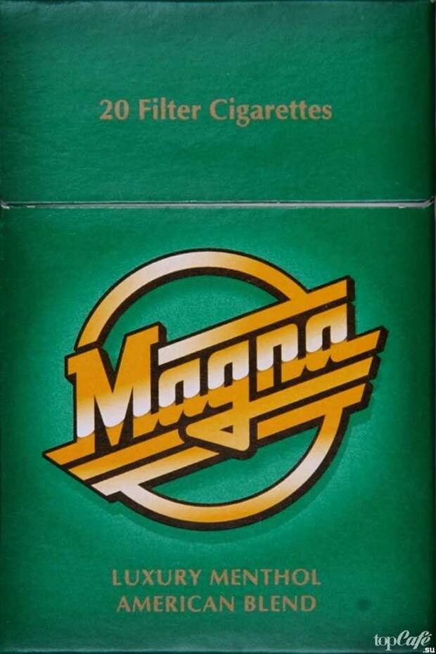 Самые крепкие сигареты: Magna Mentol