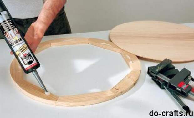 Как сделать круглый стол своими руками 6