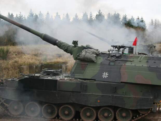 Немецкие гаубицы PzH 2000 захвачены российскими военными на Украине