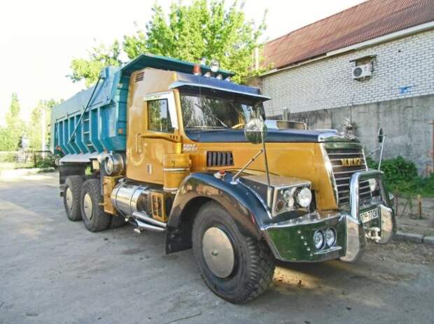 Тюнинг рабочего грузовика КрАЗ-256
