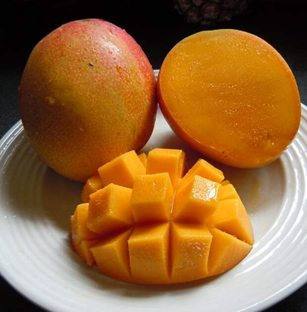 Фото фрукта манго в разрезе фото