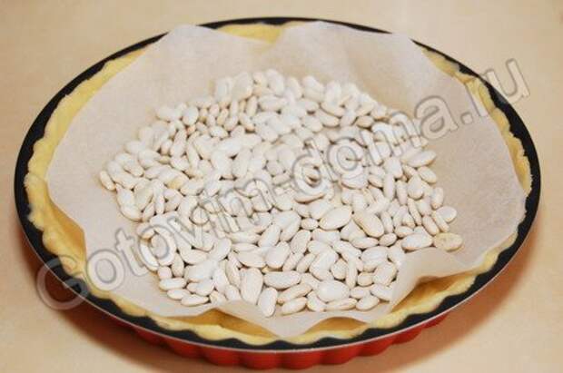 Пирог с лисичками