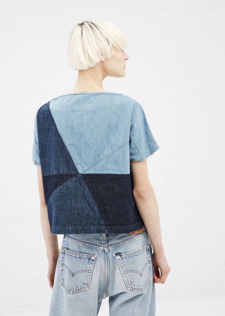 Джинсовый топ Rachel Comey