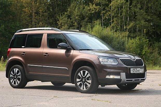 Skoda Yeti, 1,8 л, бензин, 152 л.с., 6-ступенчатый робот, спецверсия Adventure с опциями, 1 346 600 руб.