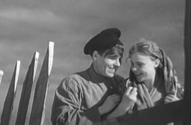 кадр из фильма «Я люблю», 1936 год 