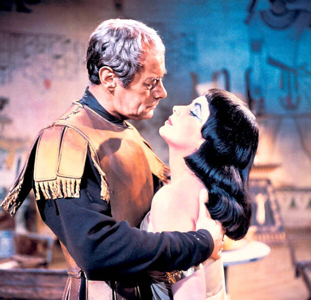 Элизабет Тейлор (Elizabeth Taylor) на съемках фильма «Клеопатра» (Cleopatra) (1963), фото 16