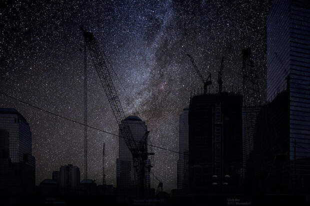 Ночные города без электричества в фотографиях Тьерри Коэна
