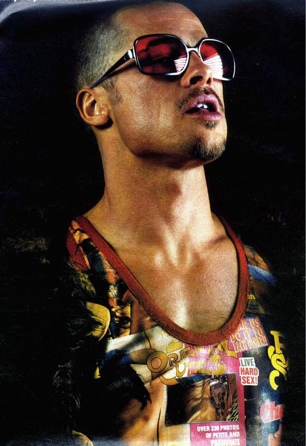 Брэд Питт (Brad Pitt) в фотосессии для фильма «Бойцовский клуб» (Fight Club) (1999), фото 9