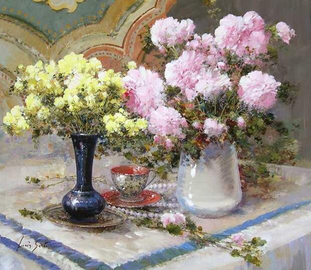 Lucia Sarto 1950 | Italian Romantic Impressionist painter