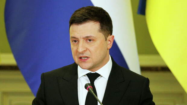 Президент Украины Владимир Зеленский Президент Украины Владимир Зеленский - РИА Новости, 1920, 21.02.2022