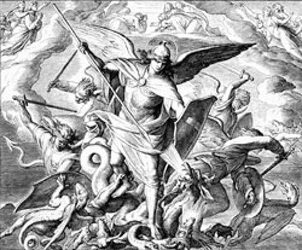 Ю.Ш.фон Карольсфельд. Победа Арх.Михаила и его воинов над драконом Ю.Ш.фон Карольсфельд. Победа Арх.Михаила и его воинов над драконом