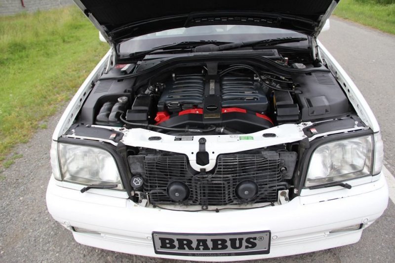Mercedes-Benz  W140 Brabus 7.3S - Он такой один brabus, mercedes, mercedes-benz, авто, автомобили, автотюнинг, тюнинг, янгтаймер