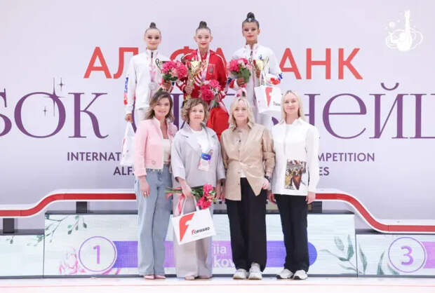 Алина Кабаева на "Кубке сильнейших"