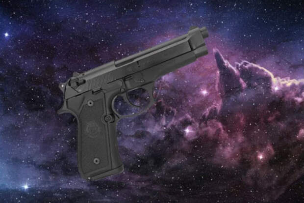 Что будет если в космосе выстрелить из пистолета