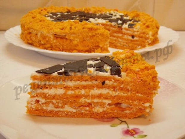 торт Сахара рецепт с фото