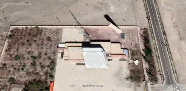 Спутниковые снимки китайских радаров СПРН