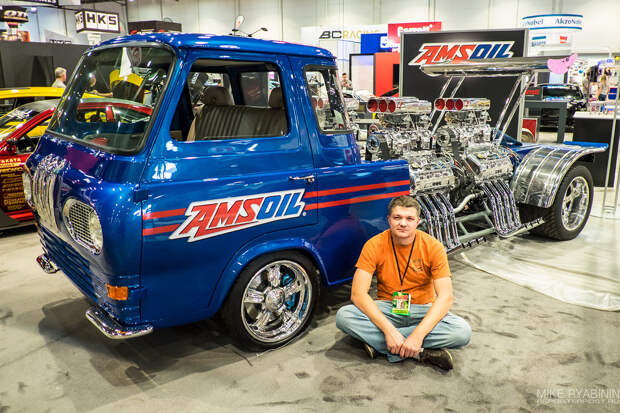 Самы безумный автомобиль шоу SEMA 2015 Самы безумный автомобиль шоу SEMA 2015 Econoline, ford, sema, тюнинг